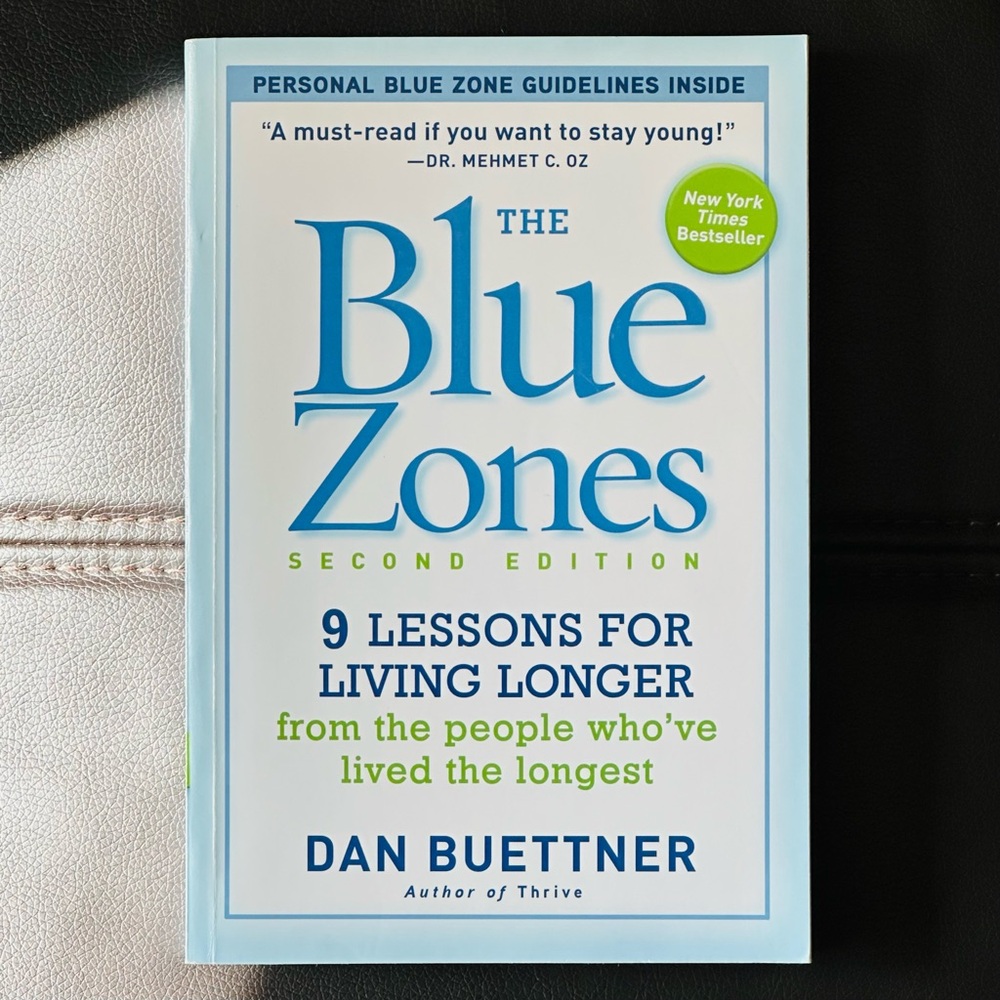 The Blue Zones Dan Buettner Second Edition Paperback Book
